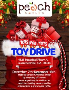 toy drive flyer